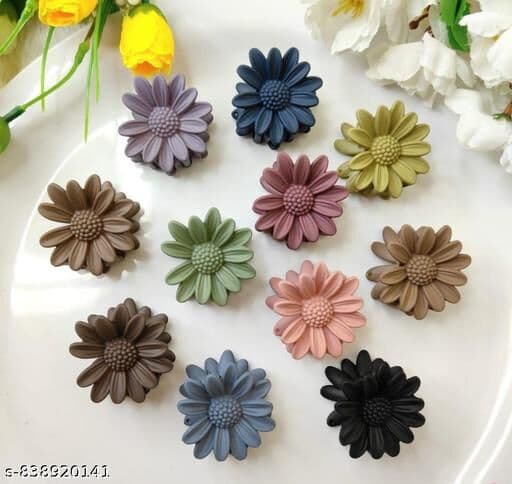 Flower Claw Clip Mini