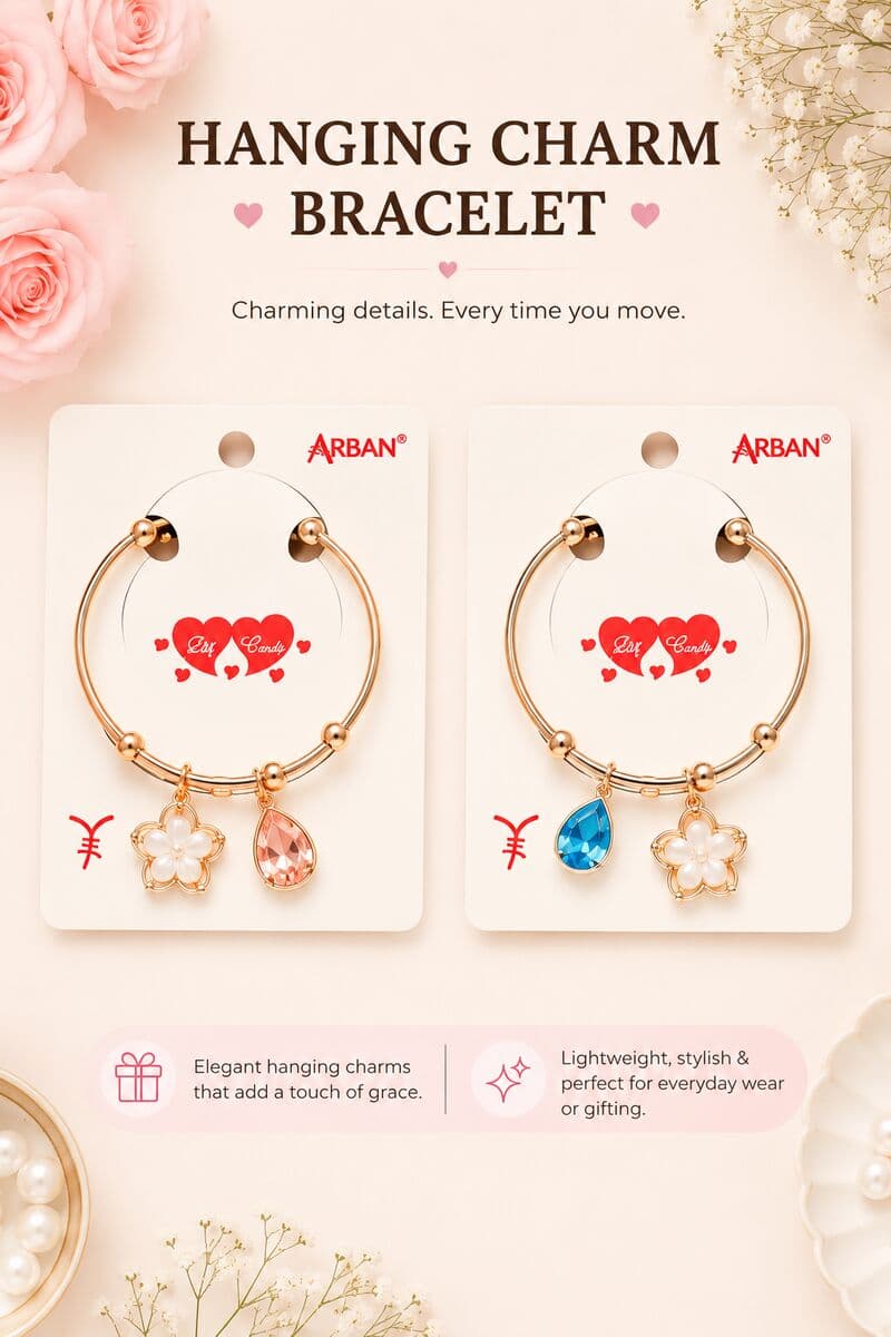 Charm Bangle Set