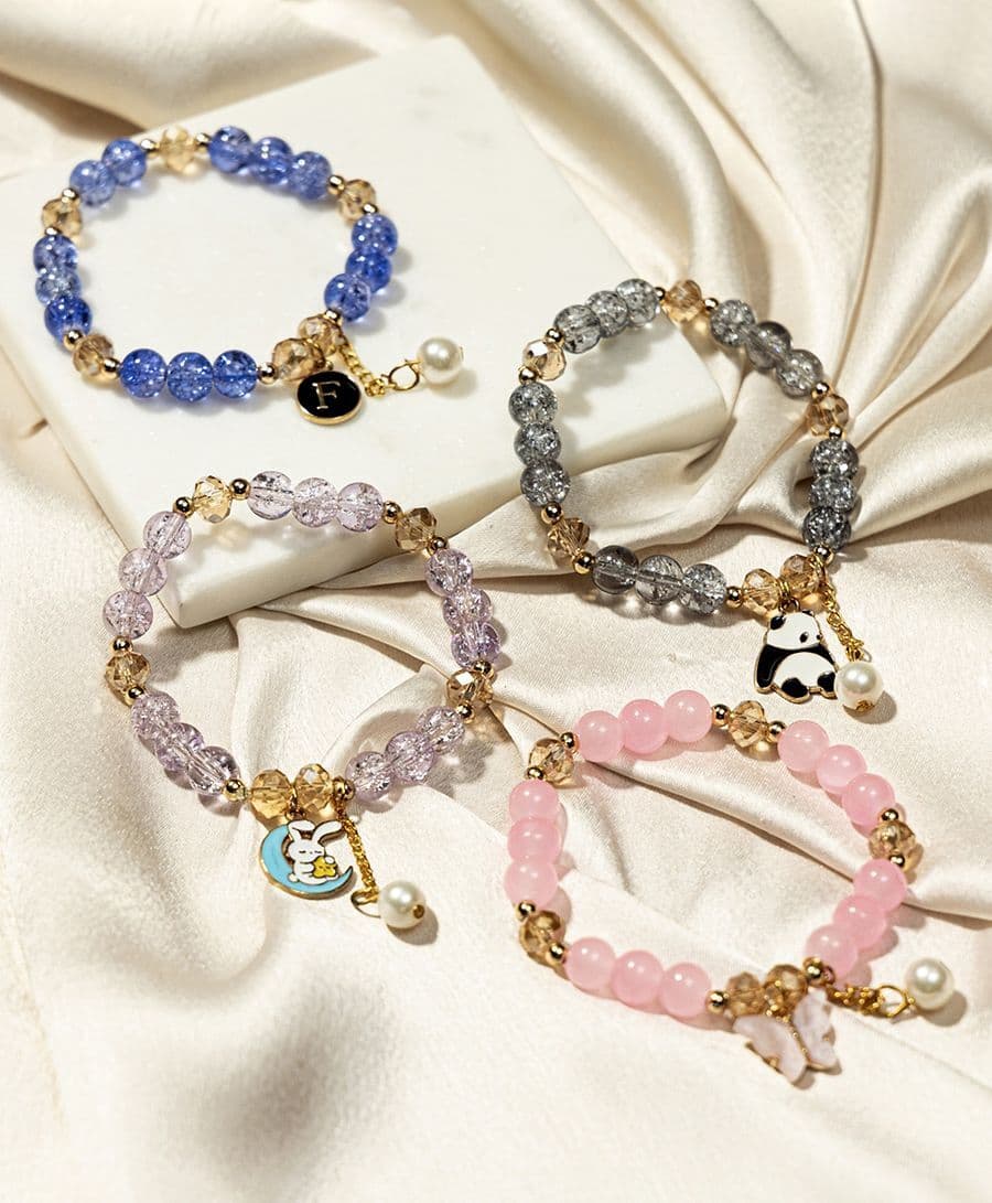 Crystal Charm Bracelet